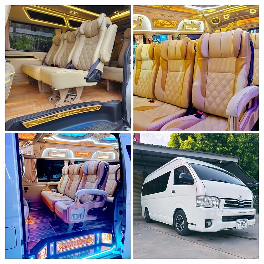 FIRST VAN ONTOUR รถใหม่สะอาดนั่งสบาย VIP 10 ที่นั่ง