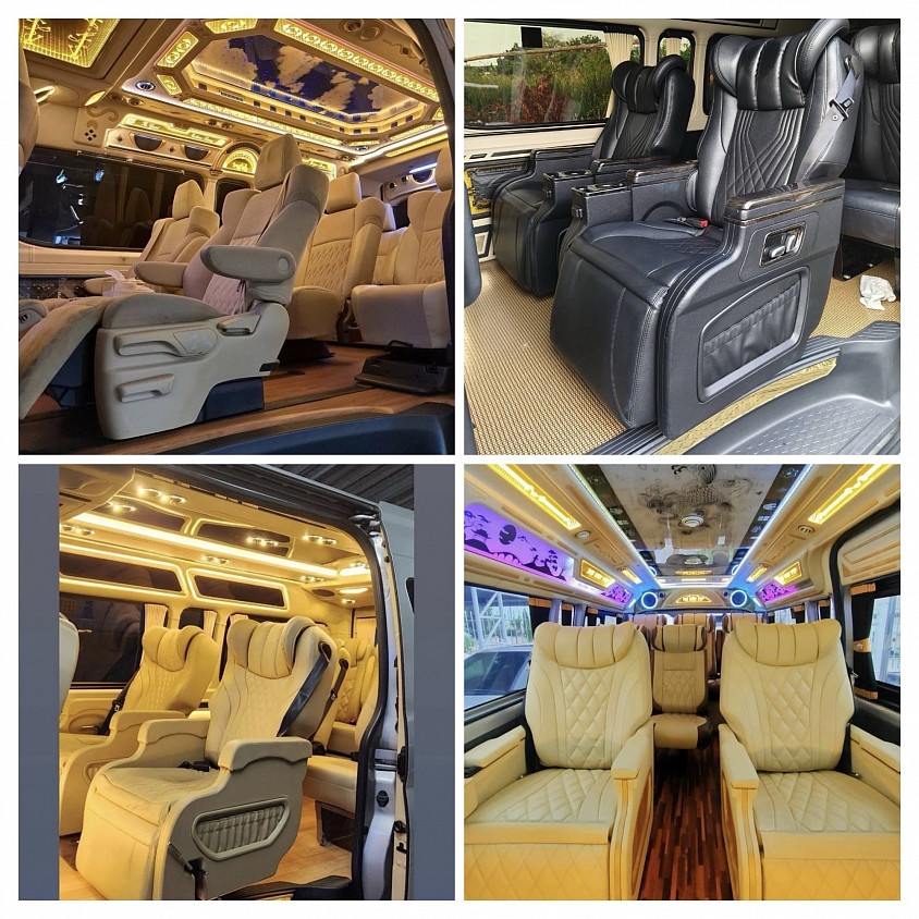 รถตู้ ALL NEW VVIP 8 ที่นั่ง 9 ที่นั่ง เราก็มีให้บริการ